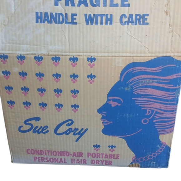 Vintage 1960s 1970s Portable Hair Dryer - Picture 2 of 8